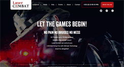 Desktop Screenshot of lasercombat.ie